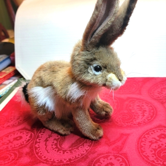 Hansa Rabbit Stuffed Toy - Picture 2 of 9